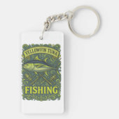 マグロの魚釣り キーホルダー (裏面)