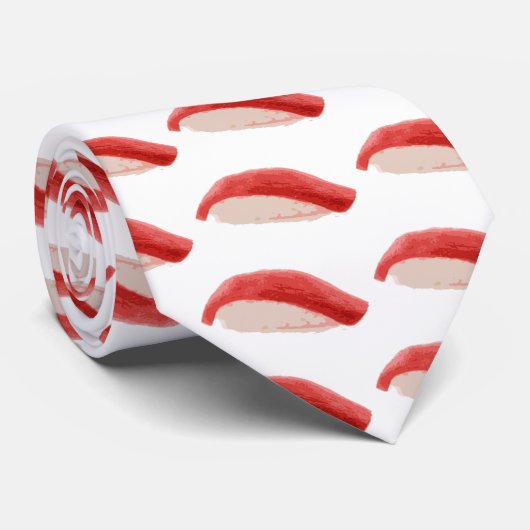 マグロのNigiriの寿司 ネクタイ (ロール)