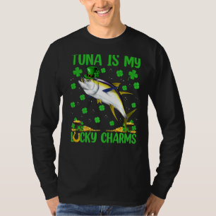 マグロは私の幸運なチャームマグロの魚St. Patrick S D Tシャツ