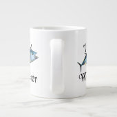 マグロひげ色 ジャンボコーヒーマグカップ (裏面)