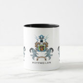 マグロットワイラーの紋章付き外衣 マグカップ (中央)
