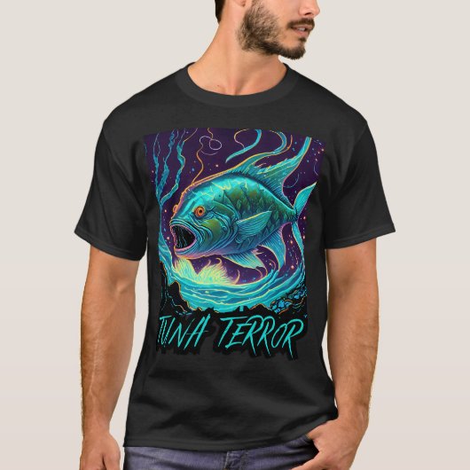 マグロテラー Tシャツ (正面)