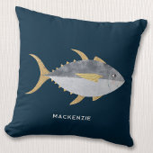 マグロパーソナライズされた魚 クッション