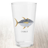マグロパーソナライズされた魚 タンブラーグラス