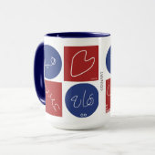 マグロブペルシャ美術イラン美術 マグカップ (正面左)