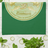 マグロポップ・アートのは魚を養殖できる キッチンタオル (折り畳み)