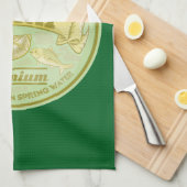 マグロポップ・アートのは魚を養殖できる キッチンタオル (四つ折り)