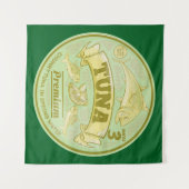 マグロポップ・アートのは魚を養殖できる タペストリー (正面(横))