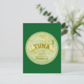 マグロポップ・アートのは魚を養殖できる ポストカード (スタンド正面)