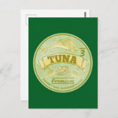 マグロポップ・アートのは魚を養殖できる ポストカード (正面/裏面)