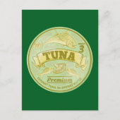 マグロポップ・アートのは魚を養殖できる ポストカード (正面)