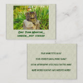 マグロマルティーニ 名刺 (正面/裏面)