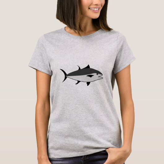 マグロ好きマグロ Tシャツ (正面)