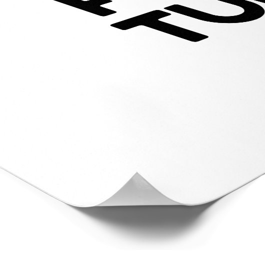 マグロ最高のの節の食べ物をおもしろいすし ポスター (角)