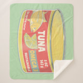 マグロ缶詰レトロ缶 シェルパブランケット (正面)