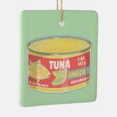 マグロ缶詰レトロ缶 セラミックオーナメント (右)