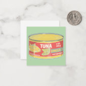 マグロ缶詰レトロ缶 ノートカード (正面/裏面インサイチュ)