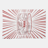 マグロ缶 キッチンタオル (横)