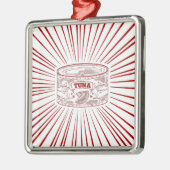 マグロ缶 メタルオーナメント (左)