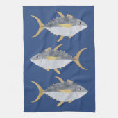 マグロ類 キッチンタオル (縦)
