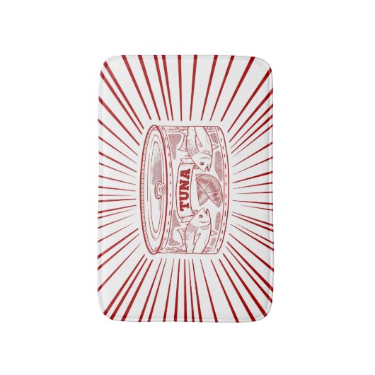 マグロ類 バスマット (正面縦)