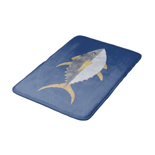 マグロ類 バスマット (アングル)