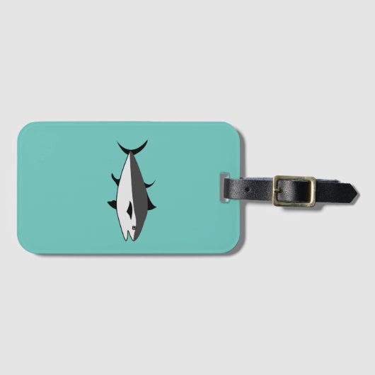 マグロ類 ラゲッジタグ (正面横)