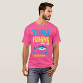 マグロ魚釣り船調味魚類狩り棒 Tシャツ (正面フル)
