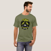 マグロ魚釣り Tシャツ (正面フル)