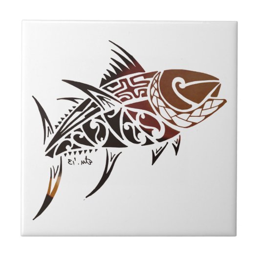 マグロ タイル (正面)