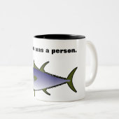 マグロ ツートーンマグカップ (正面右)