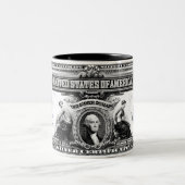 マグ一連の1899の2ドルの銀証券の ツートーンマグカップ (中央)