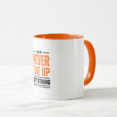 マグ与えを使わない マグカップ (正面右)