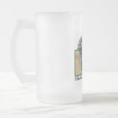 マグ中心のロゴ フロストグラスビールジョッキ (左)