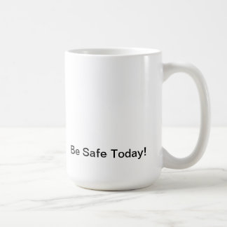 マグ今日は安全だ！公式考え情報Safety.com コーヒーマグカップ