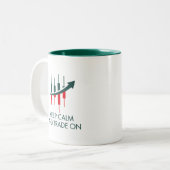 マグ保に関する穏やかさと貿易 ツートーンマグカップ (正面左)