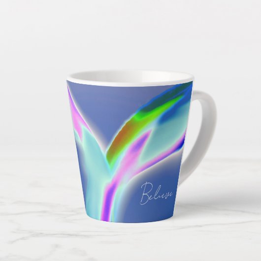 マグ信じ カフェラテマグ (右アングル)