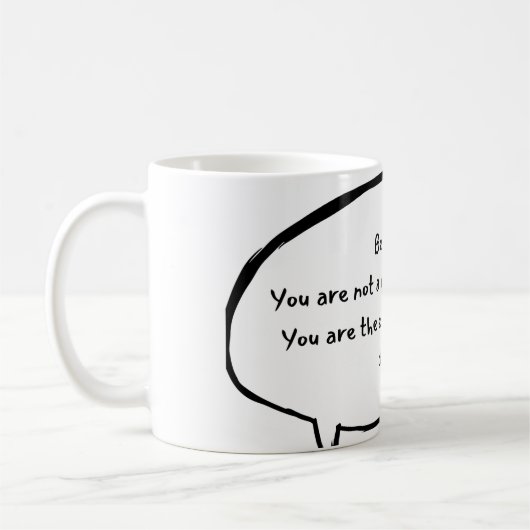 マグ信じ コーヒーマグカップ (左)