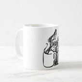 マグ内のIantoのマグ コーヒーマグカップ (正面左)