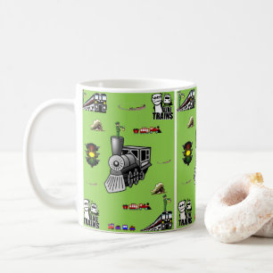 マグ列車 コーヒーマグカップ