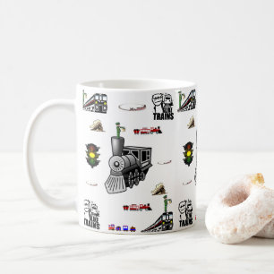 マグ列車 コーヒーマグカップ