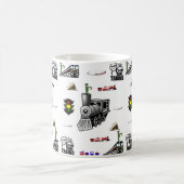 マグ列車 コーヒーマグカップ (中央)