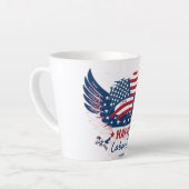 マグ労働日 カフェラテマグ (左アングル)