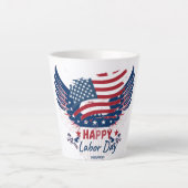 マグ労働日 カフェラテマグ (正面)