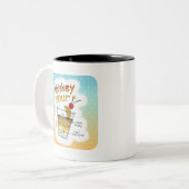 マグ及びコップ-ウイスキーサワーのレシピのカクテルの芸術 ツートーンマグカップ (正面左)