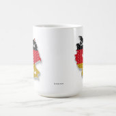 マグ国旗Enigkeit Recht華氏 コーヒーマグカップ (中央)