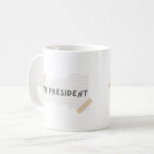 マグ大統領 コーヒーマグカップ (正面左)