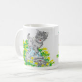 マグ小さな子猫 コーヒーマグカップ (正面左)