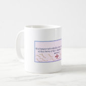 マグ引用文神の時» コーヒーマグカップ (正面左)