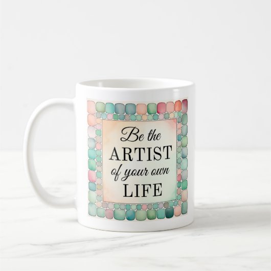 マグ感動的ン | アーティストになる コーヒーマグカップ (左)